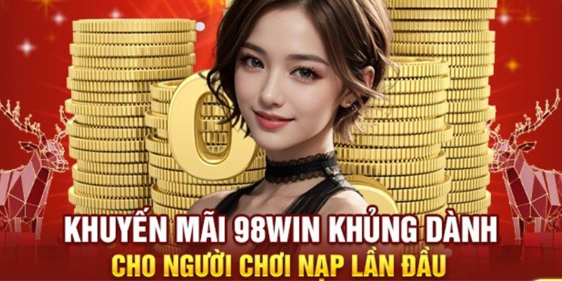 Người chơi chỉ cần đăng ký và nạp tiền là có thể nhận về khuyến mãi 98win